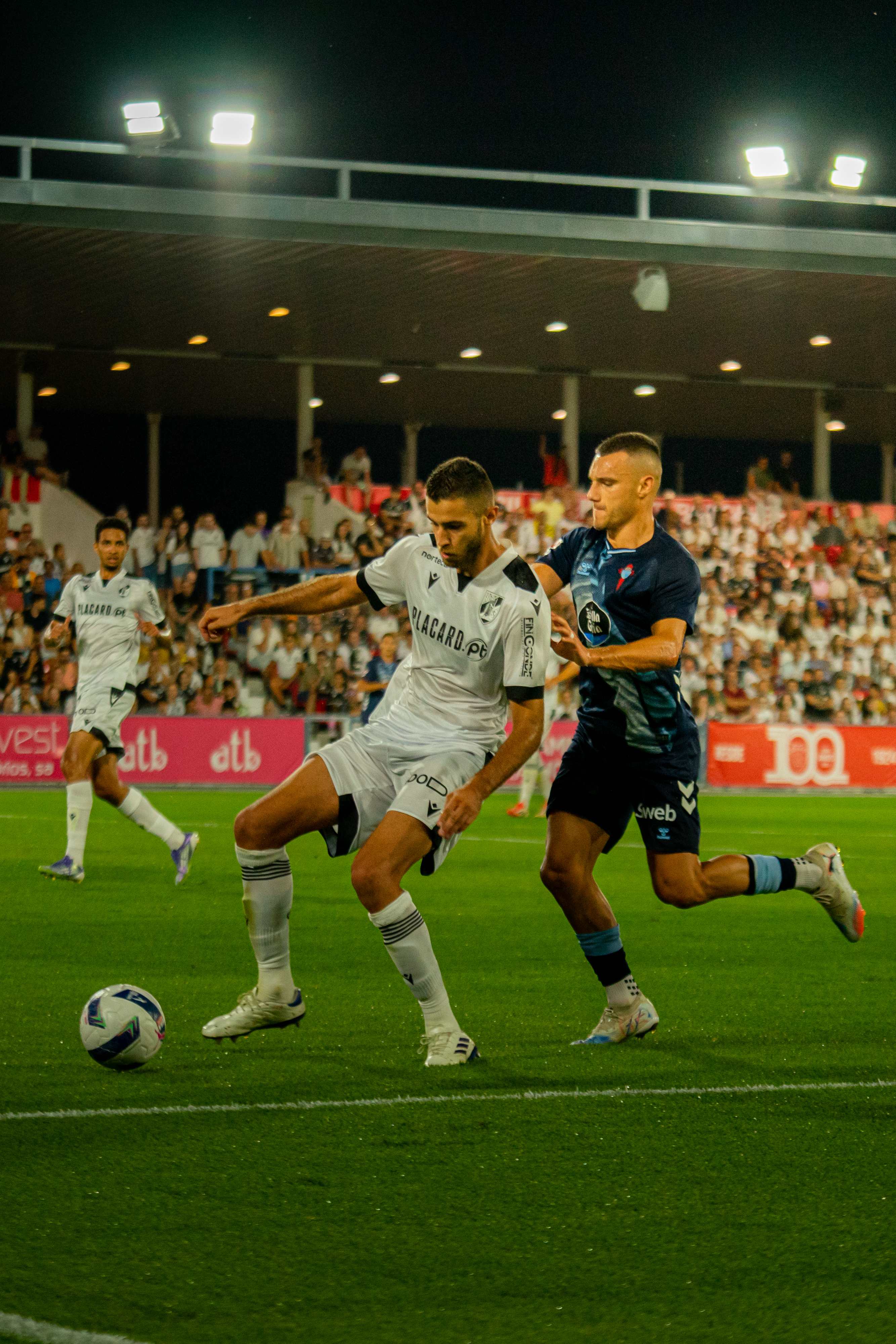 Night football match